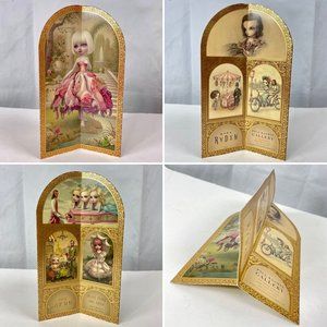 Mark Ryden The Gay 90s Tri-Panel Stand Invitation 2010 Paul Kasmin Gallery NYC